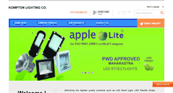 Desktop Screenshot of ledproducts.in
